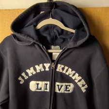 Rare Roots Athletics Jimmy Kimmel Live Hoodie M Made Canada Full Zip 22x26 picture
