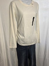 Classic White Long-Sleeve Women's Shirt picture