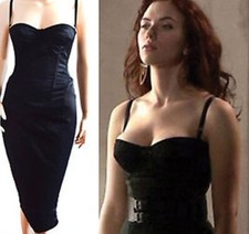 SALE Vintage GORGEOUS DOLCE & GABBANA ITALY CORSET BUSTIER dress size 42 picture