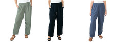 Coldwater Creek Women's Cotton Gauze Pull-On Pant  picture