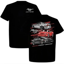 Ford Mustang New Edge Graphic T-Shirt, 1999-2004 Muscle Car Design Tee for Men picture