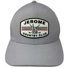Pukka Snapback Gray One Size Hat Jerome Country Club Idaho Golf Performance Cap picture