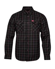 DIXXON x Summit Racing 3.0 Flannel Men's Plaid Shirt Motorsports Collab picture