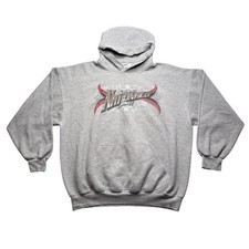 Vintage 2008 Boone Speedway Super Nationals IMCA Racing Hoodie XL Gray picture