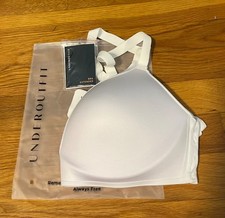 Underoutfit The Satin Grace 1258 (3D molded) White Size Large New With Tags picture