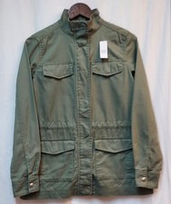 NWT Gap Core Utility Jacket, Sz XS, Olive Green, Pockets, Adj Waist, Field Cargo picture