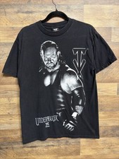 Vintage 2007 WWE / WWF The Undertaker Graphic T-Shirt Mens Medium Wrestling Y2K picture