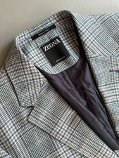 Current Ermenegildo Zegna Crossover Linen Wool Blazer Size 38 (48 EU) bs77 picture