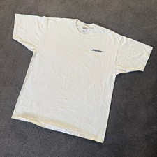 Vintage Fruit of the Loom Bose Big Deal T-Shirt Size XL White Graphic Tee picture