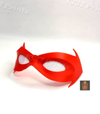 Robin Nightwing Red Hood Domino Mask Lenses Cosplay Costume Wearable 3D Print picture
