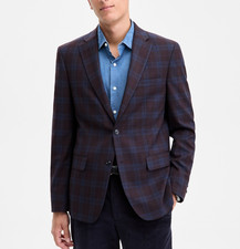 Tommy Hilfiger Men's Modern-Fit Check Sport Coat MSRP $295 picture