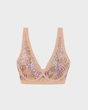 EBY New Women's Sheer Bralette Parisian All Sizes Ships Free picture