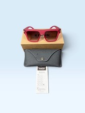 KARÜN est.patagoni Sunglasses Red Frame Gray lens sizes 53o18 145 100% authentic picture