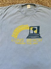Vintage 1984 RAINBOWfest Tandy/Radio Shack TRS-80 CoCo Color Computer t-shirt picture