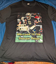 Tyler Shough, New Orleans Saints quarterback T-shirts, large size, brand new picture