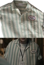 Cassell's Music Work Shirt Obsession Movie Accurate ASOS Oversized Stripe (2026) picture
