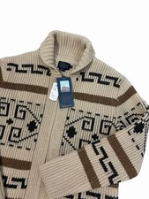 NWT Pendleton The Original Westerley Mens Zip Up Sweater Mens Small Aztec Wool picture