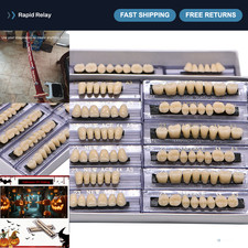 168-Piece Halloween Fake Teeth Set - Vampire Fangs, Monster Decor & Display Mode picture