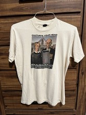 Vintage 1970s American Gothic Commodore Calculator Rare Tech Promo T-shirt Med picture