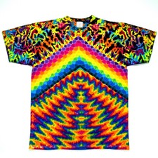 M Austin Mackereth Rainbow Dyes N Good Vibes Tie Dye Shirt Grateful Dead Art picture