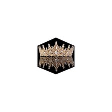 Fesciory Birthday Crown for Women, Gold Plated One Size, Plated-4 picture