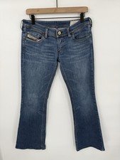 Vintage Diesel Denim Lowky Bootcut Women’s Jeans Size 29x31 Blue Made In Italy picture