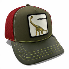 Goorin Bros Herbivore Dino Thunder Lizard Farm Mesh Trucker Snapback Adjustable picture