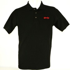 WENDY'S Hamburgers Employee Uniform Polo Shirt Black Size S Small NEW picture