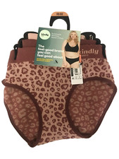 3 Pair Pack Hipster Style Panties Size XS (0-2) Seamless Animal Solid Stripes picture