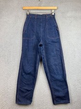 Vintage 50s Kitty Carson side zip denim jean size 26 waist picture