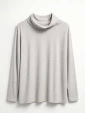 a new day Light Gray Roll Neck Long Sleeve Top picture