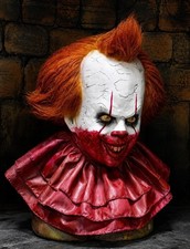 clown welcome Penny latex mask, HALLOWEEN, SCARY, latex mask, movie picture