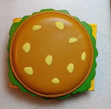 Fun And Trendy Cheeseburger Wallet.  Unisex.  Gift Giving,  4