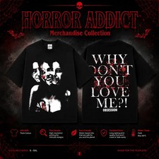 Obsession Why Don't You Love Me Horror Movie Shirt, Obsession Movie Costume picture