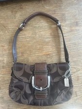Vintage brown coach soho picture