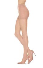 5-Pair New Shaper Hose Pantyhose Hanes Leg Boost Cellulite Smooth BBFDM3 Trnsp L picture