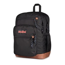 RARE JanSport Cool Student Laptop Backpack Stranger Things UPSIDE DOWN- Black picture