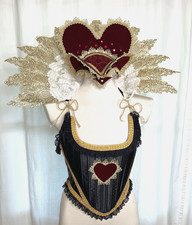 One of a Kind Handmade The Queen of Hearts Costume Small Halloween Theatre party picture