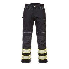 Portwest F142 Iona Plus Work Safety Pants Reflective Adjustable Hem picture