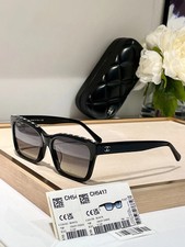 CHANEL CH5417 C501/S8 Polarized Square Sunglasses Black Gray Gradient picture