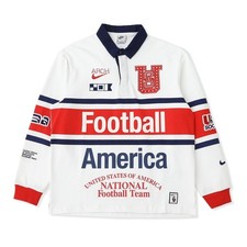 Nike x USMNT x V.A.A. Woven Staff Jacket White II9805-100 Size Medium picture