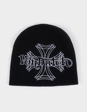 Von Dutch Motocross Beanie, One Size, Color: Black, NWT picture