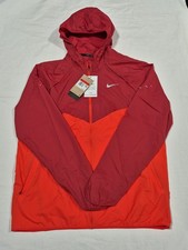Nike Stride Repel UV Running Lightweight Nylon Training  Jacket HV4548-614 Red picture