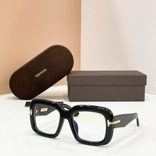 Tom Ford TF1330 Unisex Square Sunglasses Black Clear 53□20-140 picture