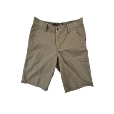 Burberry London Chino Shorts Men's 31 Khaki Tan Cotton Nova Check picture