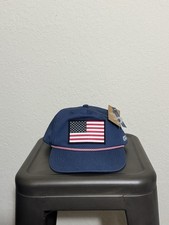 Simply Southern Unisex Adult American Flag Rope SnapBack Hat NWT picture