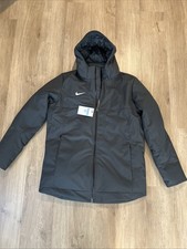 Nike 550 Duck Down Parka Winter Coat Dark Gray Men Size Medium DJ6526-060 picture