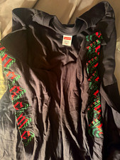 Supreme Strawberries L/S Tee Black 2XL Preshrunk Cotton Graphic Logo Crew picture