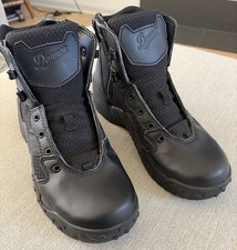 Men’s Size 7.5D Scorch Side Zip 6” Black Hot Danner Tactical Boots picture