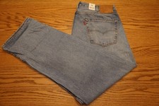 NWT MEN'S LEVI JEANS 501 Original Straight Button Fly SELVEDGE Premium Denim picture
